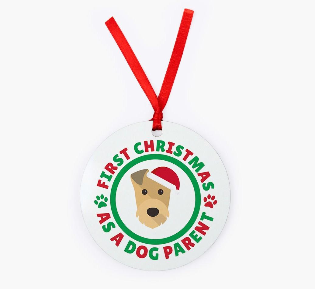 'Dog Parent' - Personalized {breedFullName} Christmas Decoration