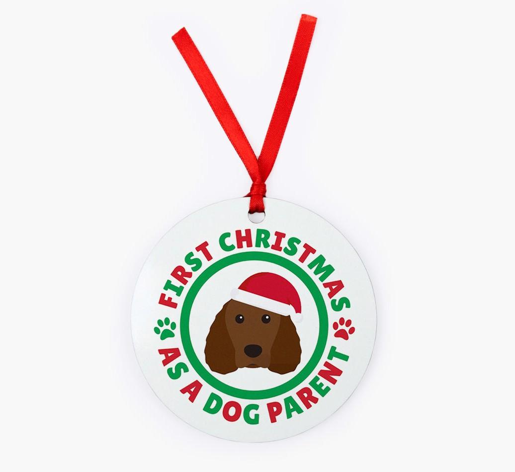 'Dog Parent' - Personalized {breedFullName} Christmas Decoration