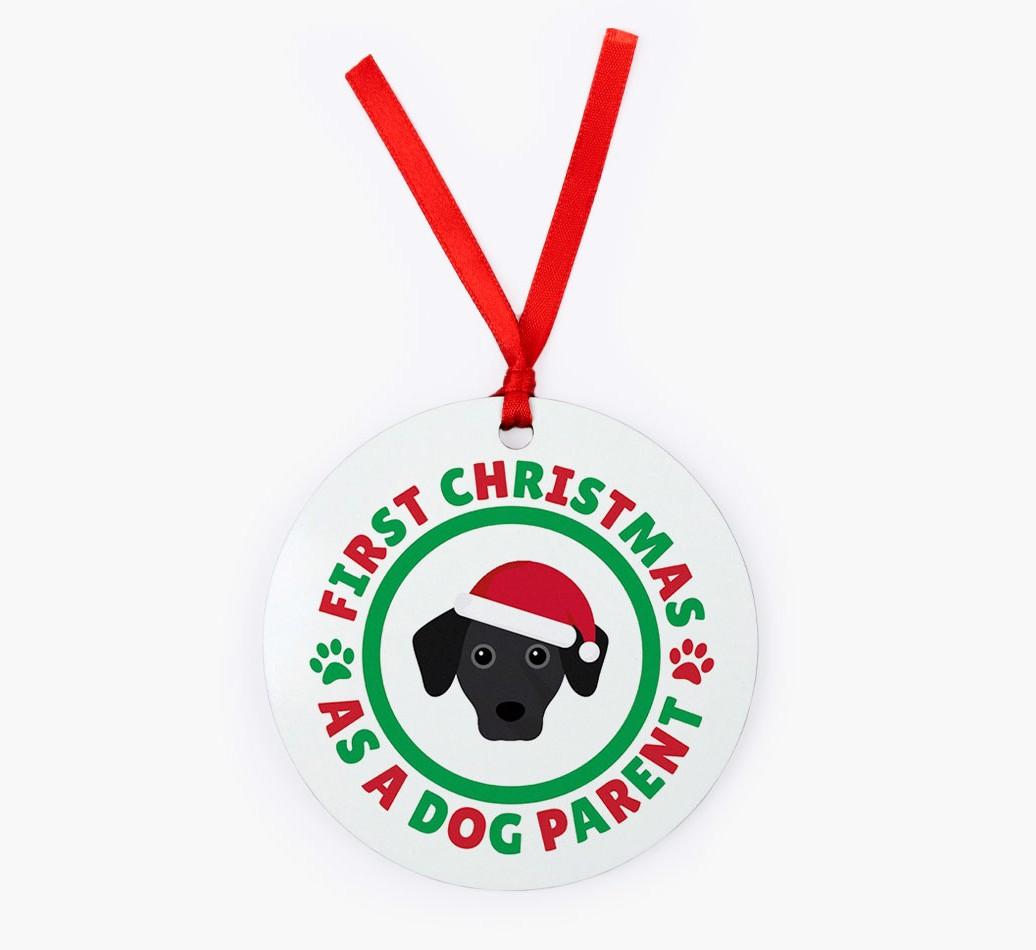 'Dog Parent' - Personalized {breedFullName} Christmas Decoration