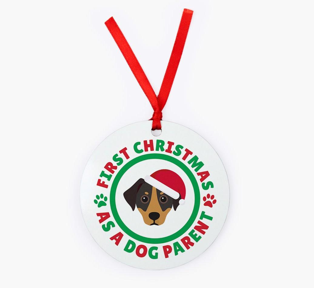 'Dog Parent' - Personalized {breedFullName} Christmas Decoration