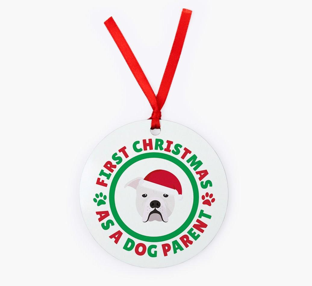 'Dog Parent' - Personalized {breedFullName} Christmas Decoration