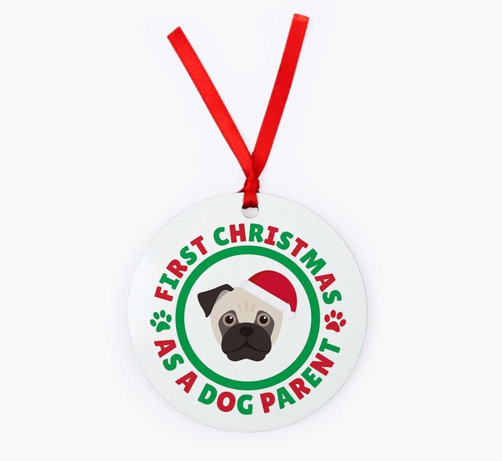 'Dog Parent' - Personalized {breedFullName} Christmas Decoration