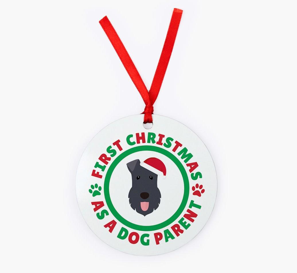 'Dog Parent' - Personalized {breedFullName} Christmas Decoration