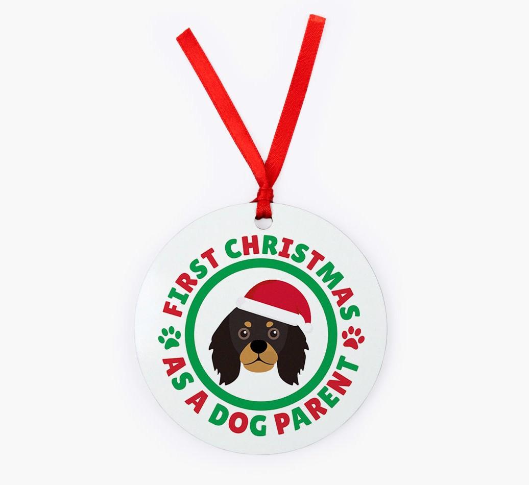 'Dog Parent' - Personalized {breedFullName} Christmas Decoration