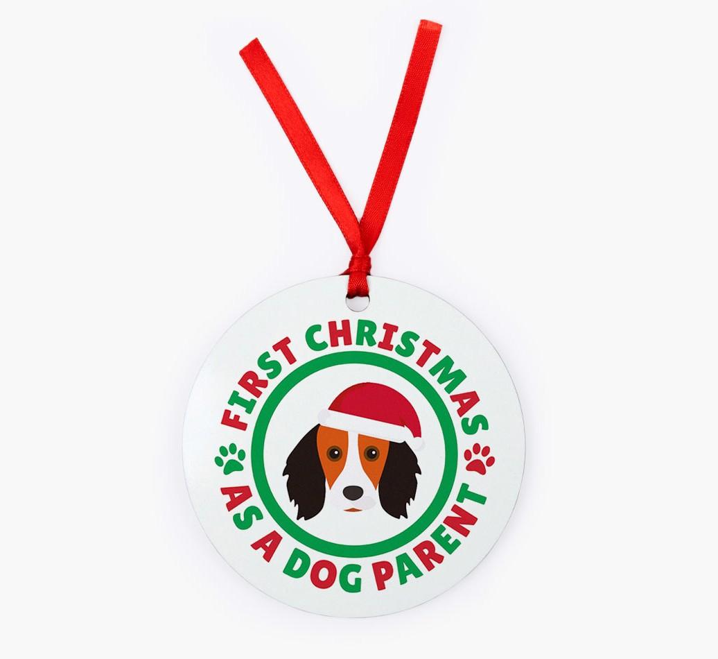 'Dog Parent' - Personalized {breedFullName} Christmas Decoration