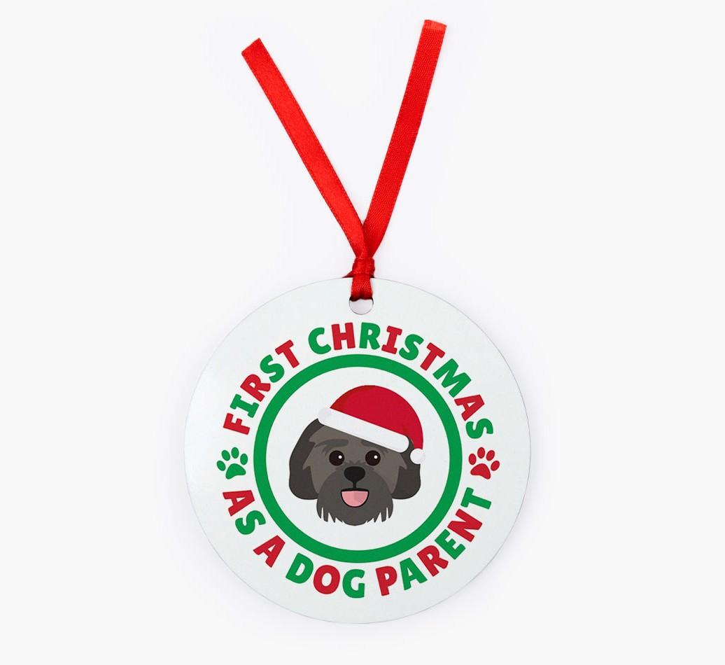 'Dog Parent' - Personalized {breedFullName} Christmas Decoration