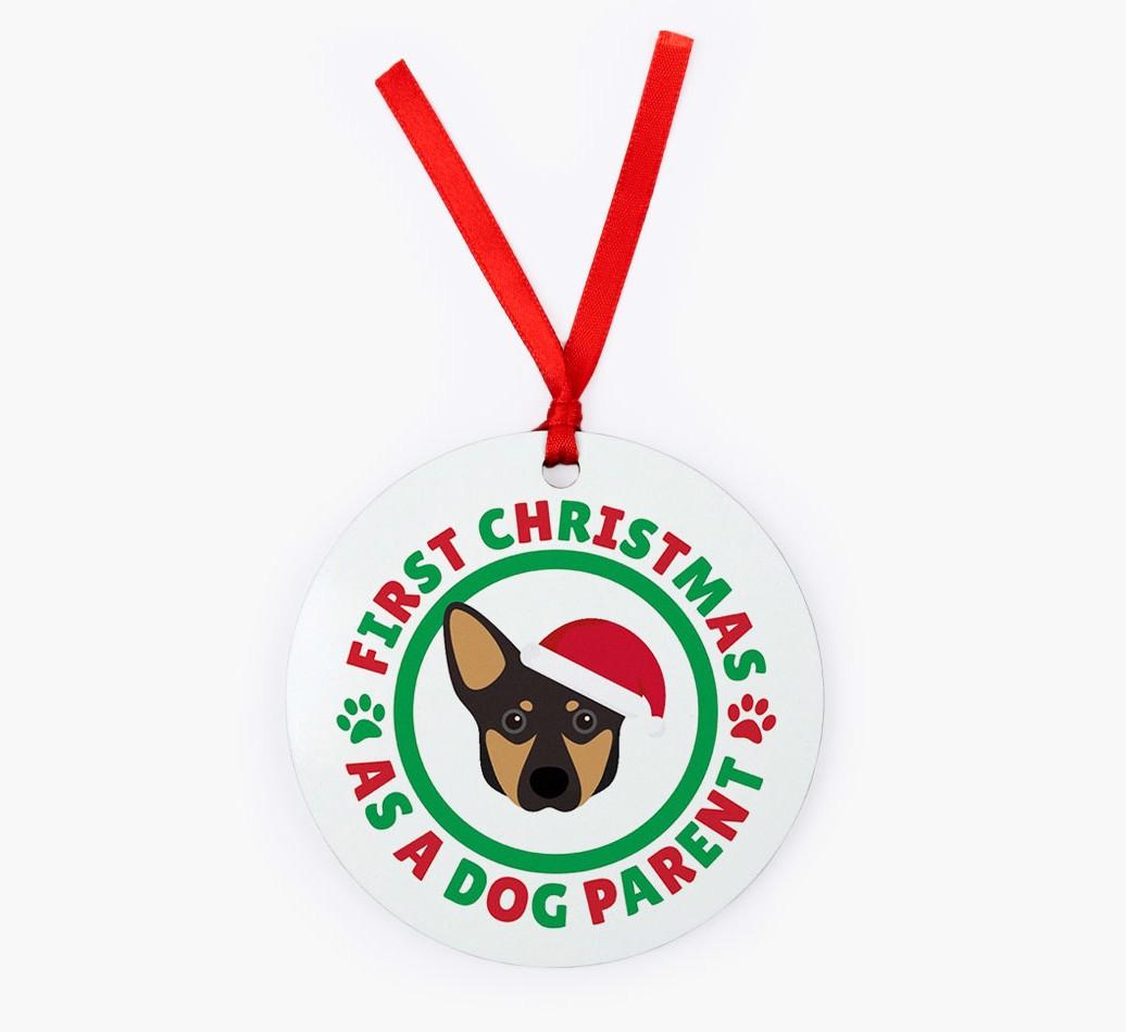 'Dog Parent' - Personalized {breedFullName} Christmas Decoration