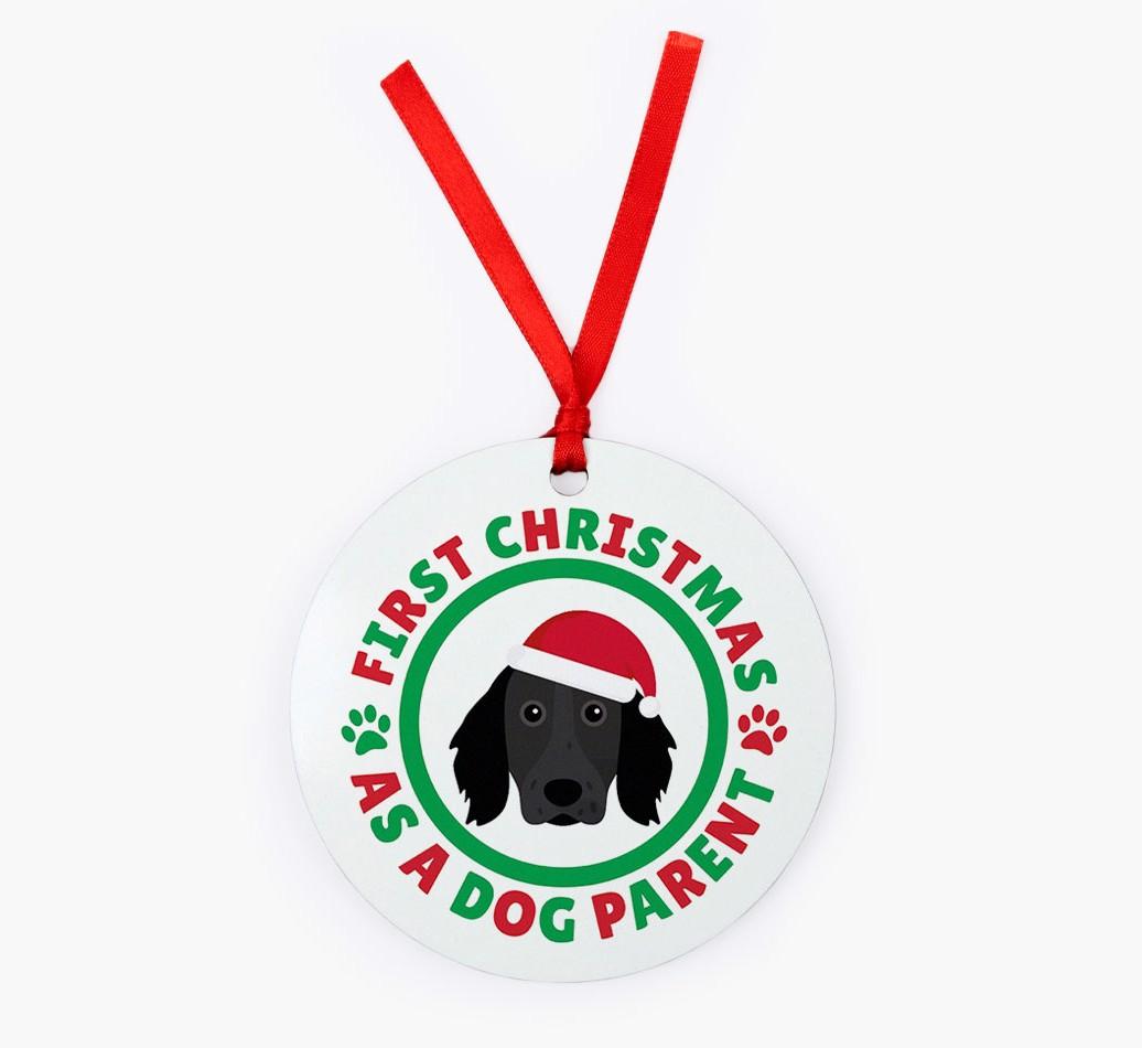 'Dog Parent' - Personalized {breedFullName} Christmas Decoration