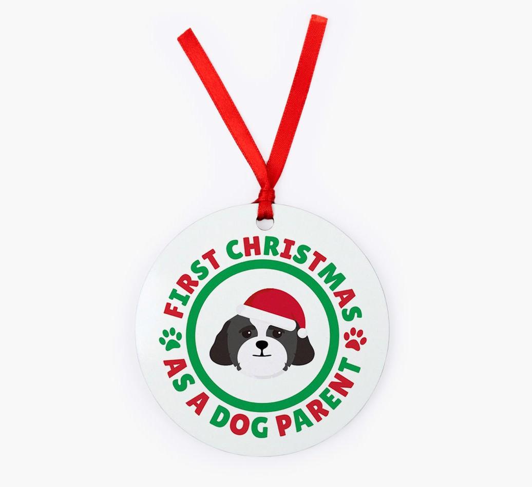 'Dog Parent' - Personalized {breedFullName} Christmas Decoration