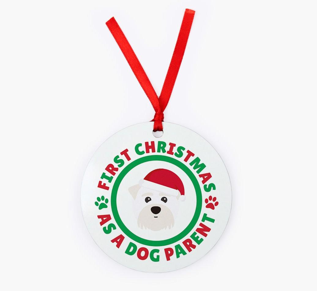 'Dog Parent' - Personalized {breedFullName} Christmas Decoration