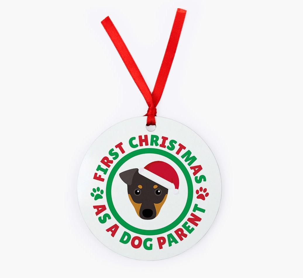 'Dog Parent' - Personalized {breedFullName} Christmas Decoration