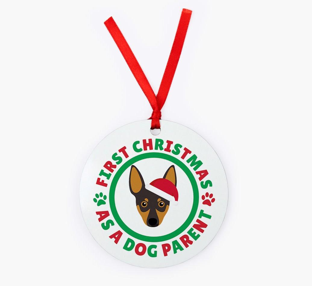 'Dog Parent' - Personalized {breedFullName} Christmas Decoration