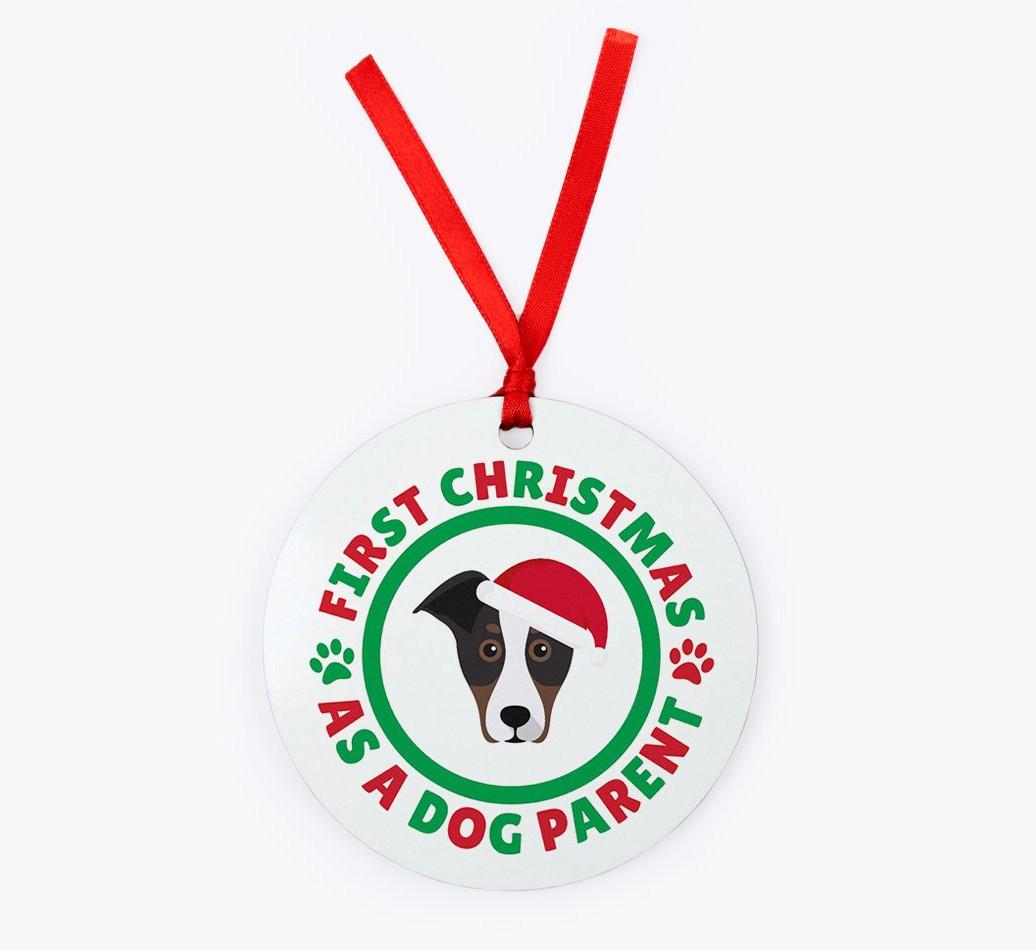 'Dog Parent' - Personalized {breedFullName} Christmas Decoration