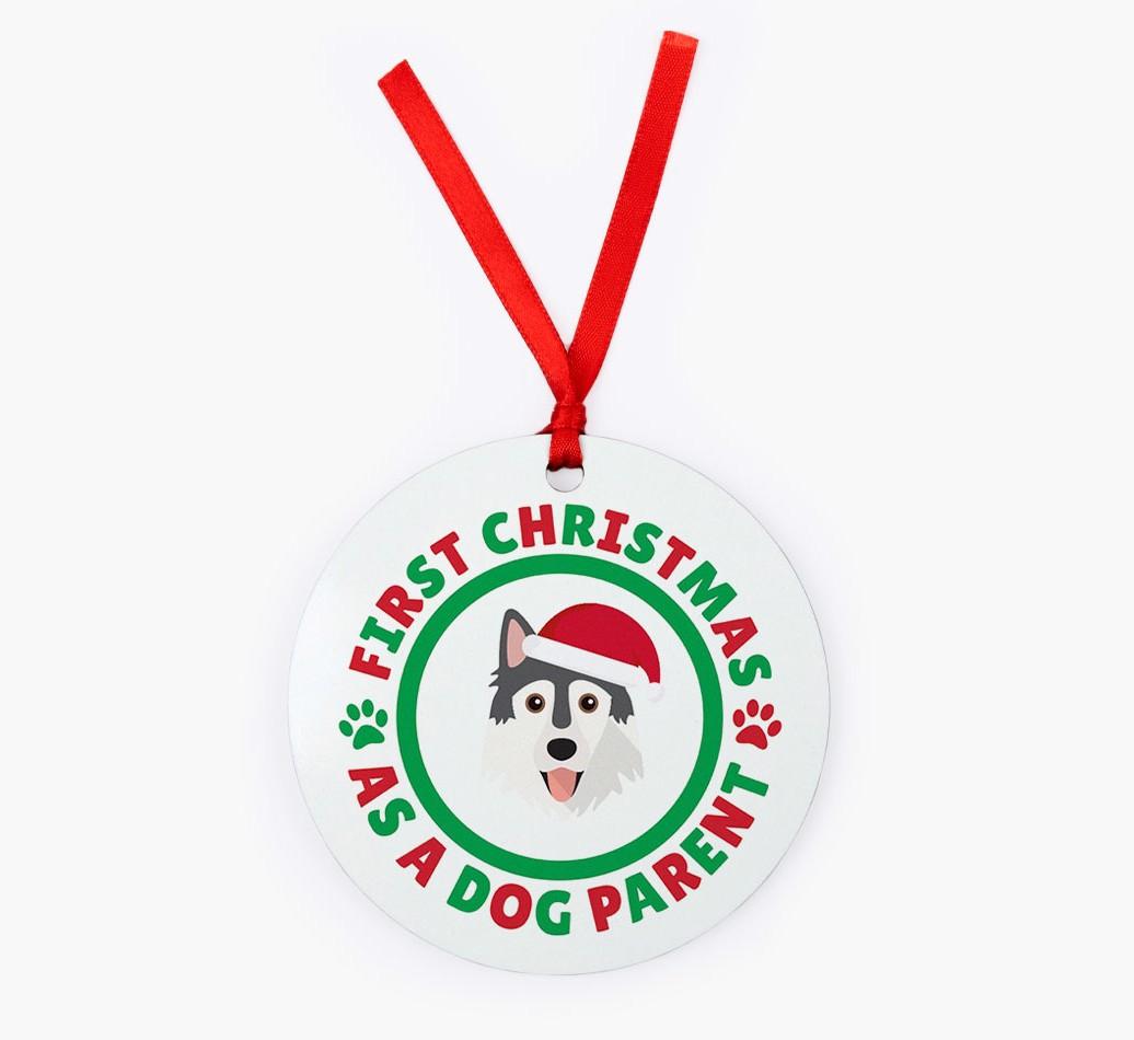 'Dog Parent' - Personalized {breedFullName} Christmas Decoration