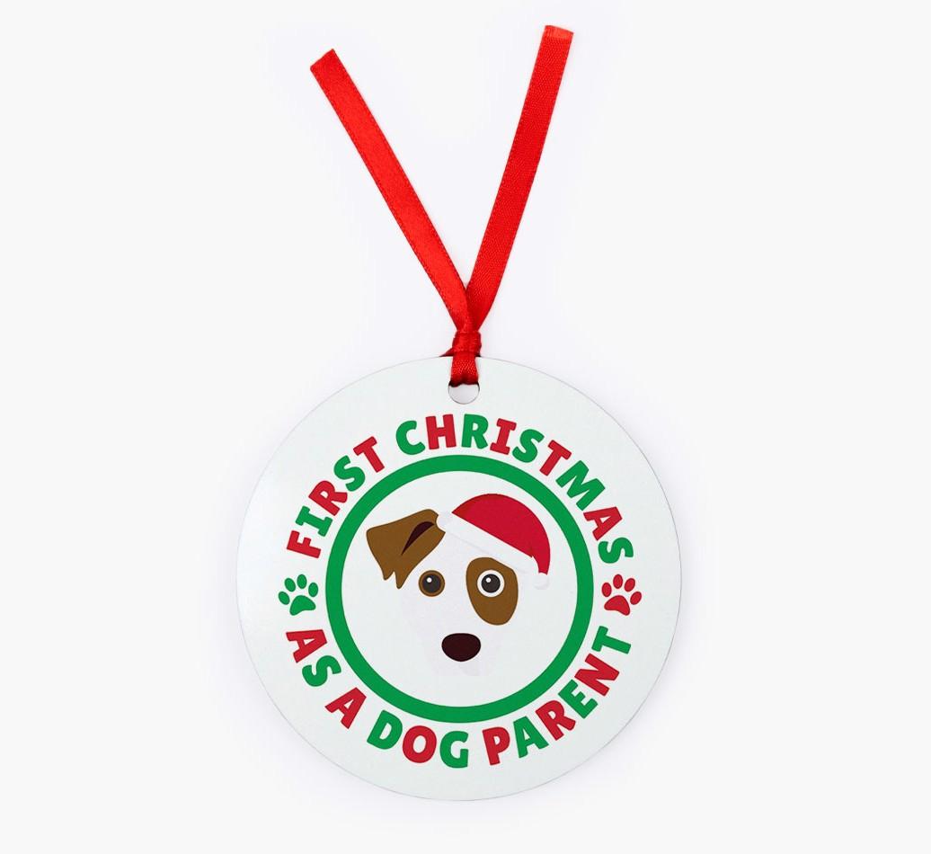 'Dog Parent' - Personalized {breedFullName} Christmas Decoration