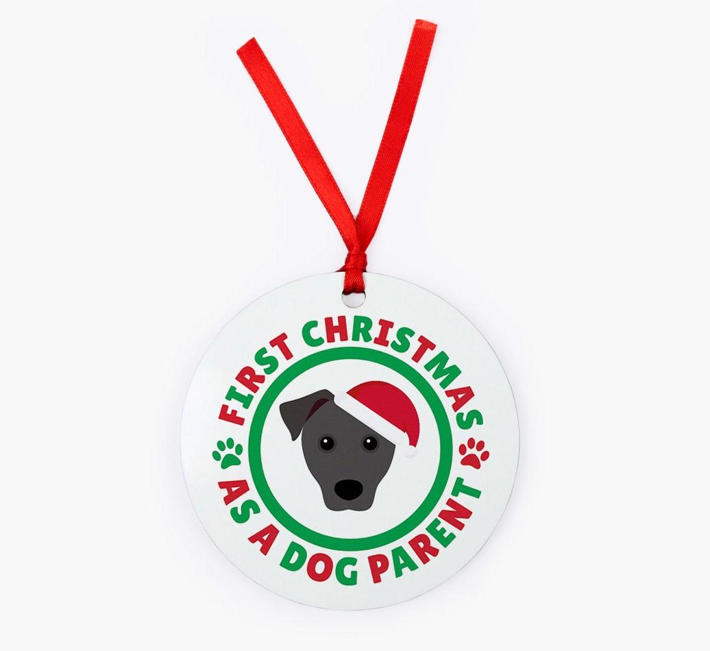 'Dog Parent' - Personalized {breedFullName} Christmas Decoration