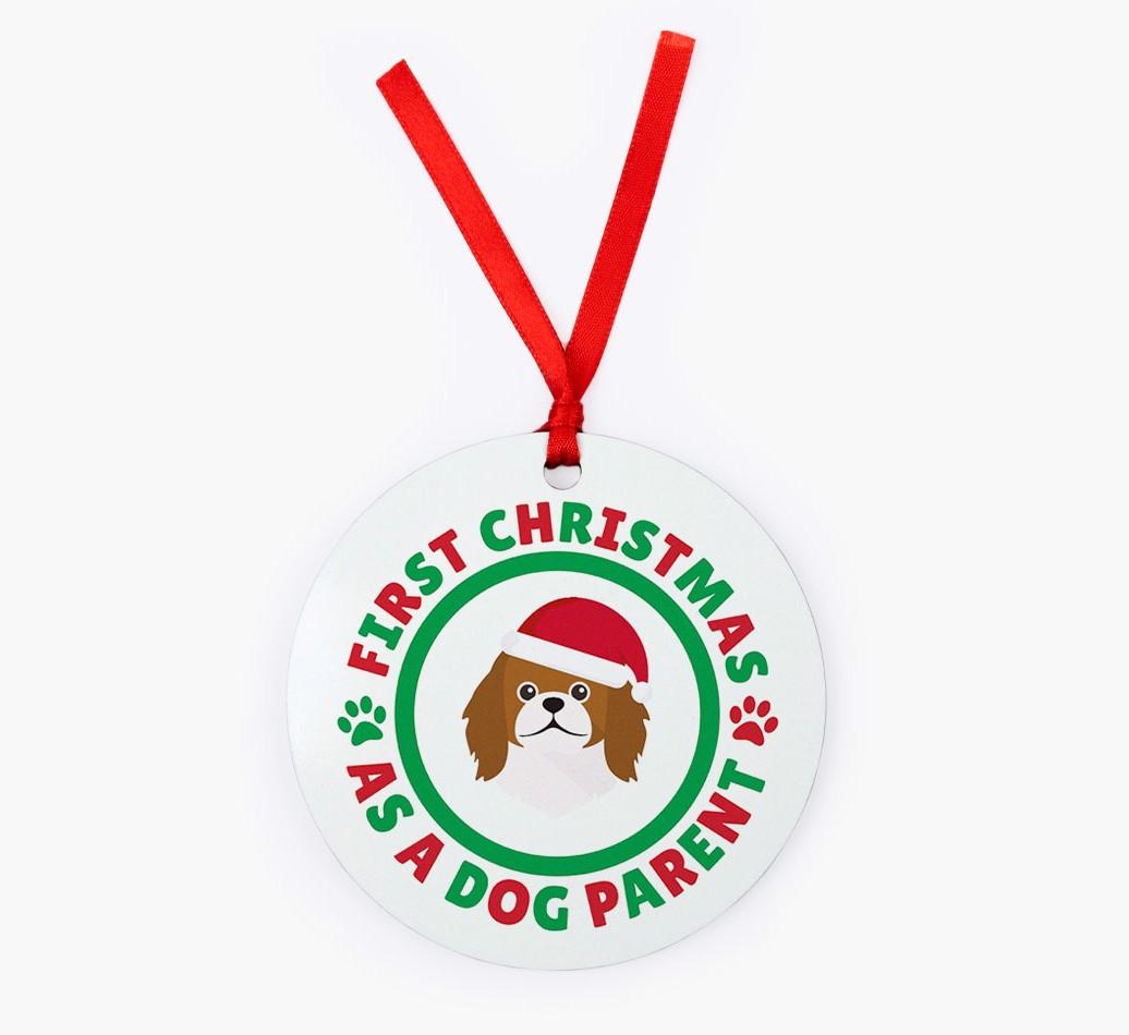'Dog Parent' - Personalized {breedFullName} Christmas Decoration