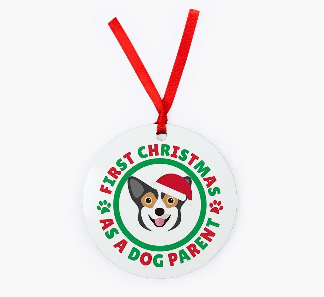 'Dog Parent' - Personalized {breedFullName} Christmas Decoration