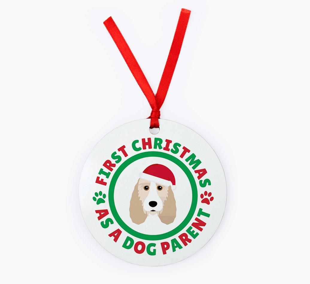 'Dog Parent' - Personalized {breedFullName} Christmas Decoration