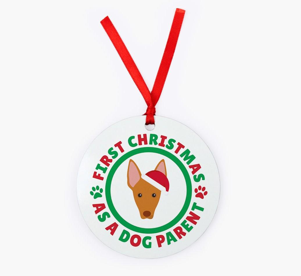 'Dog Parent' - Personalized {breedFullName} Christmas Decoration