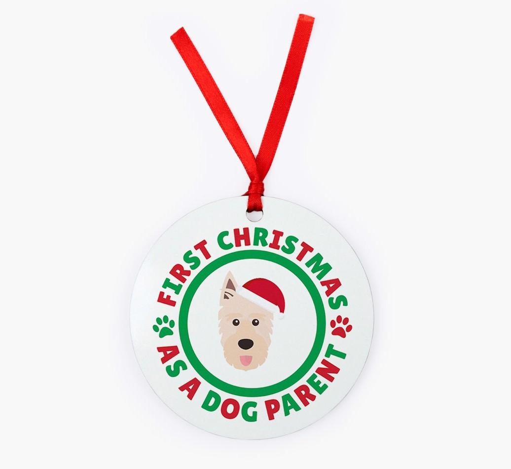 'Dog Parent' - Personalized {breedFullName} Christmas Decoration