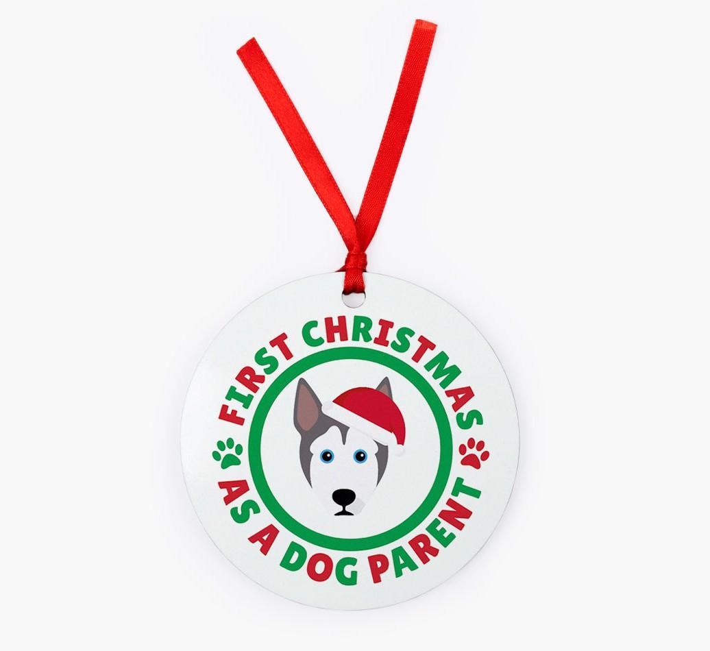 'Dog Parent' - Personalized {breedFullName} Christmas Decoration