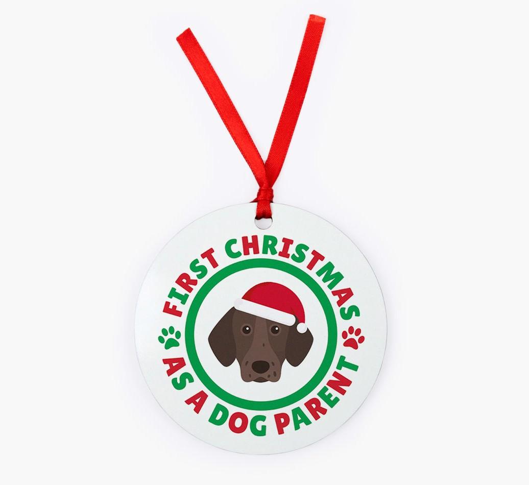 'Dog Parent' - Personalized {breedFullName} Christmas Decoration