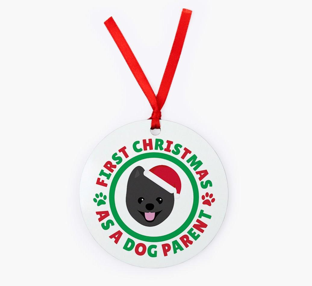 'Dog Parent' - Personalized {breedFullName} Christmas Decoration