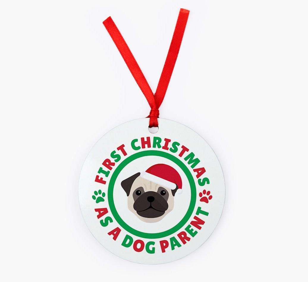 'Dog Parent' - Personalized {breedFullName} Christmas Decoration