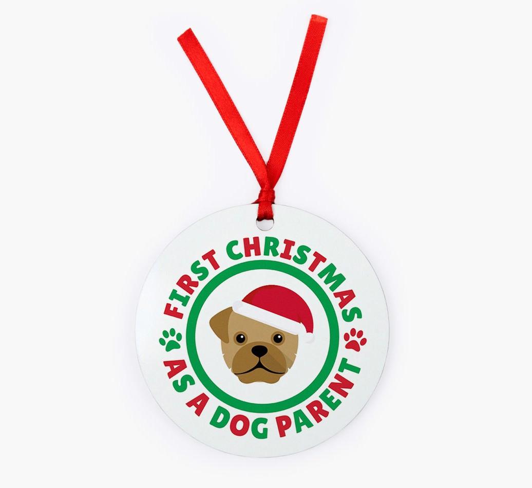 'Dog Parent' - Personalized {breedFullName} Christmas Decoration
