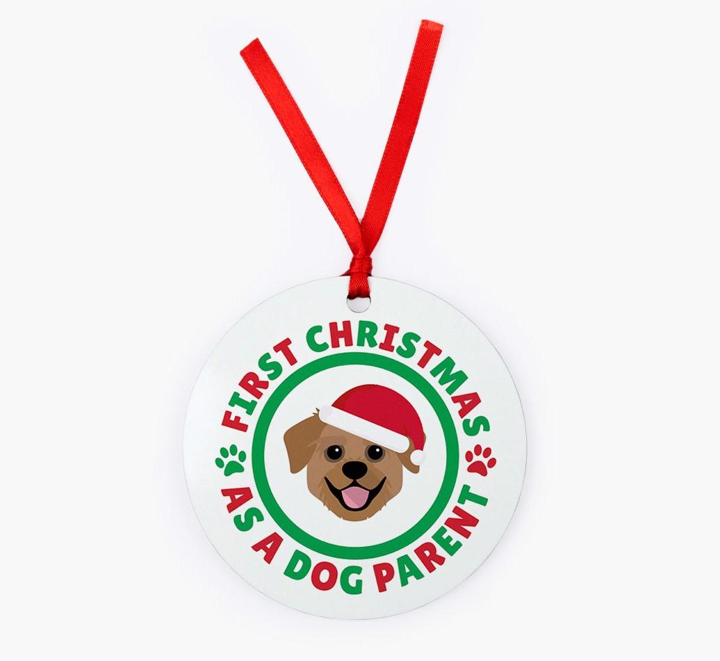 'Dog Parent' - Personalized {breedFullName} Christmas Decoration