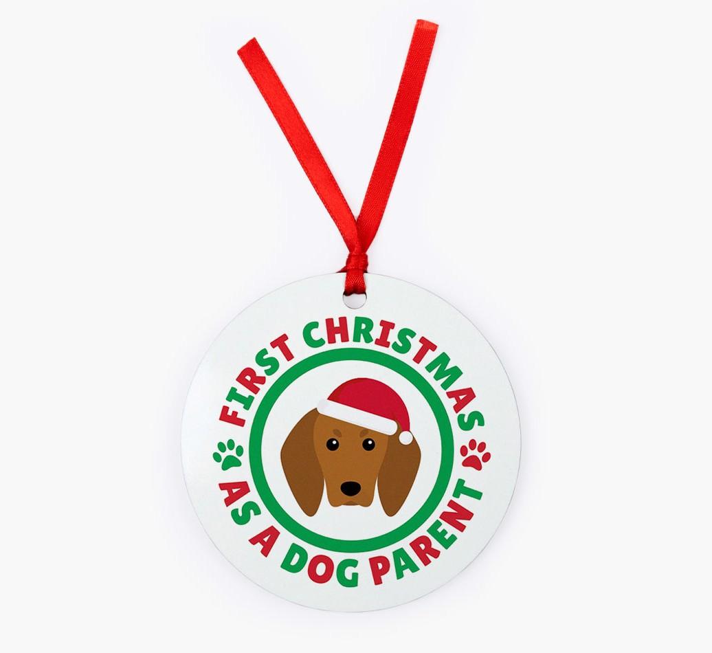 'Dog Parent' - Personalized {breedFullName} Christmas Decoration