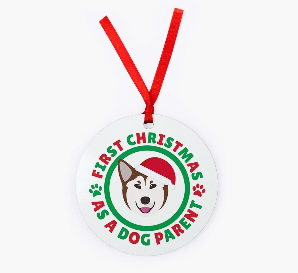 'Dog Parent' - Personalized {breedFullName} Christmas Decoration