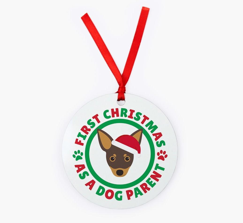 'Dog Parent' - Personalized {breedFullName} Christmas Decoration