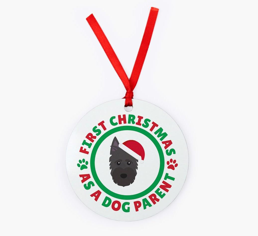 'Dog Parent' - Personalized {breedFullName} Christmas Decoration
