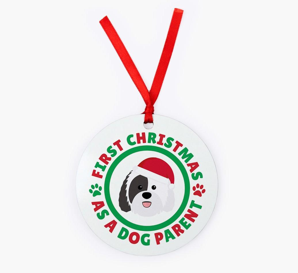 'Dog Parent' - Personalized {breedFullName} Christmas Decoration