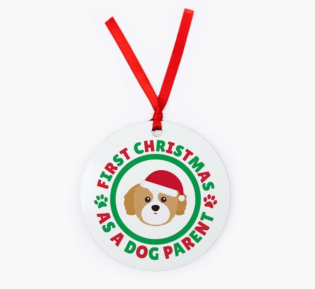 'Dog Parent' - Personalized {breedFullName} Christmas Decoration