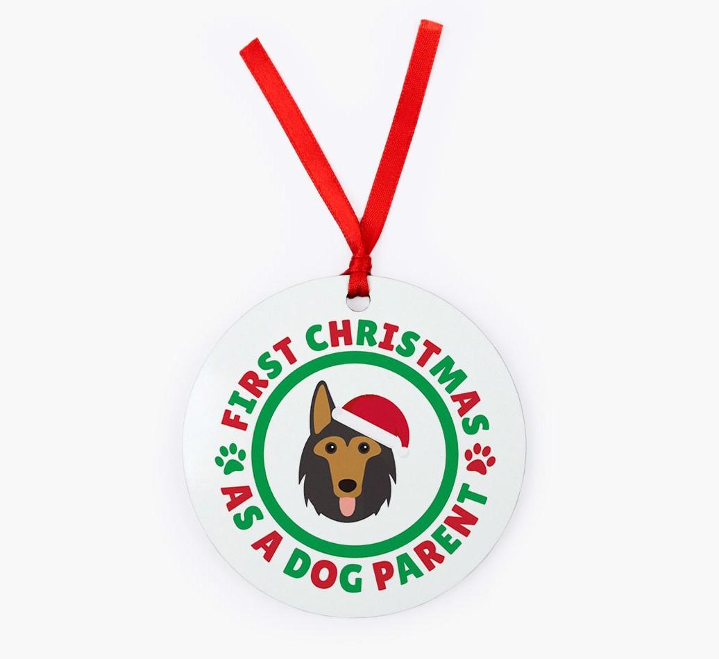 'Dog Parent' - Personalized {breedFullName} Christmas Decoration