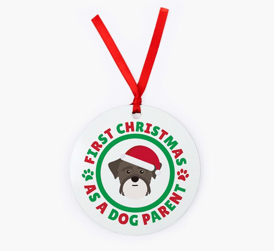 'Dog Parent' - Personalized {breedFullName} Christmas Decoration