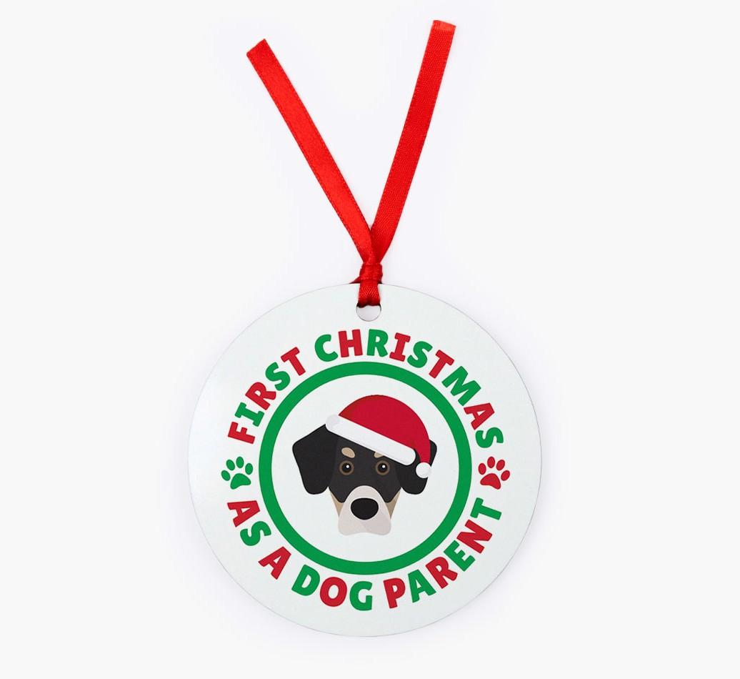 'Dog Parent' - Personalized {breedFullName} Christmas Decoration