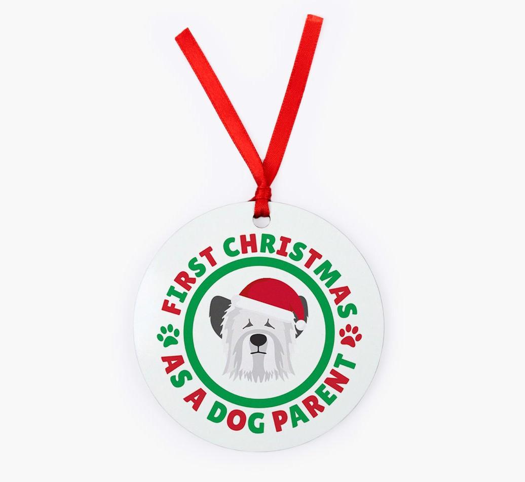 'Dog Parent' - Personalized {breedFullName} Christmas Decoration