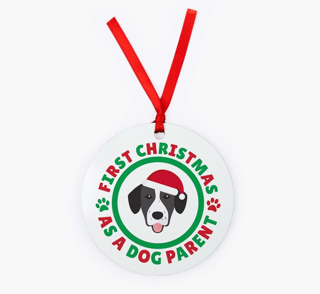 'Dog Parent' - Personalized {breedFullName} Christmas Decoration