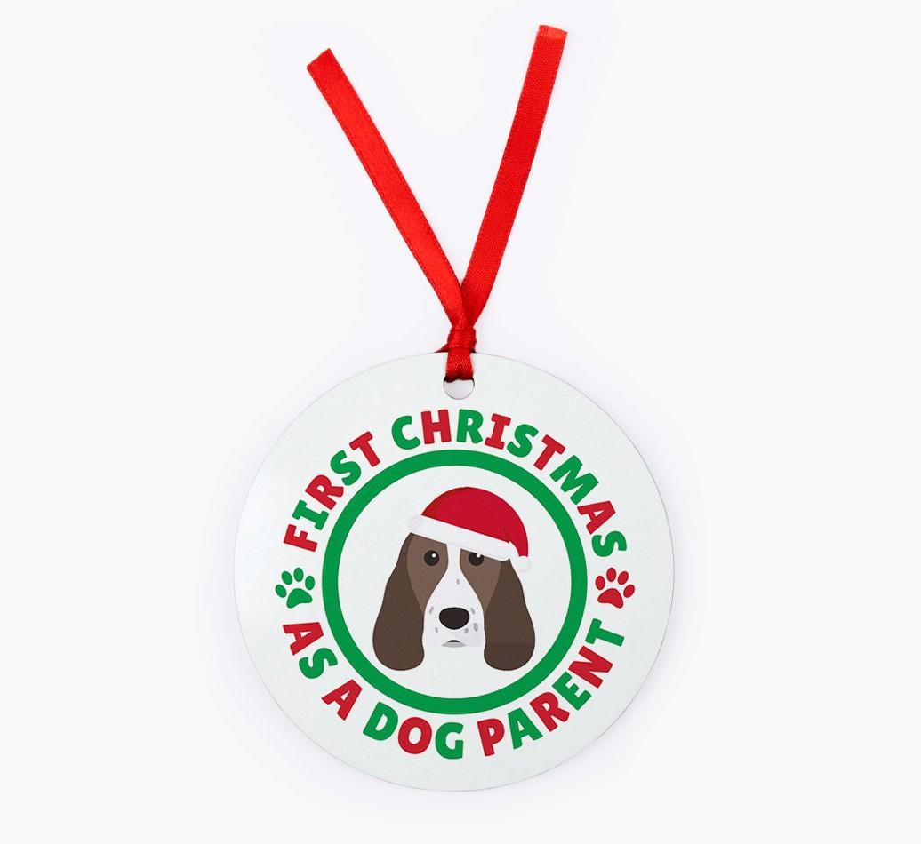 'Dog Parent' - Personalized {breedFullName} Christmas Decoration