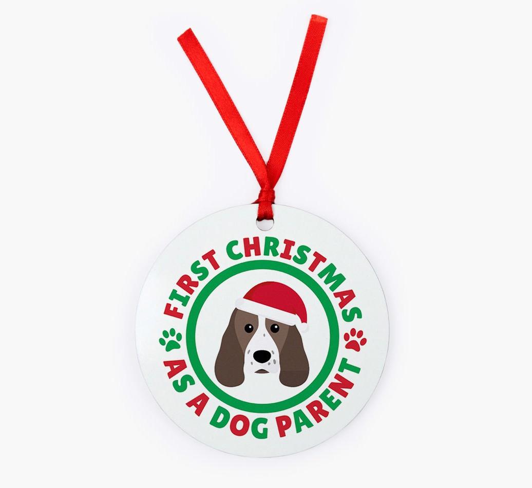'Dog Parent' - Personalized {breedFullName} Christmas Decoration