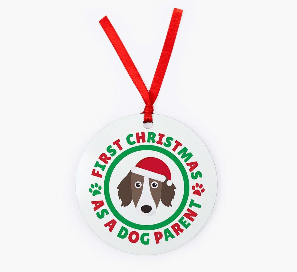 'Dog Parent' - Personalized {breedFullName} Christmas Decoration