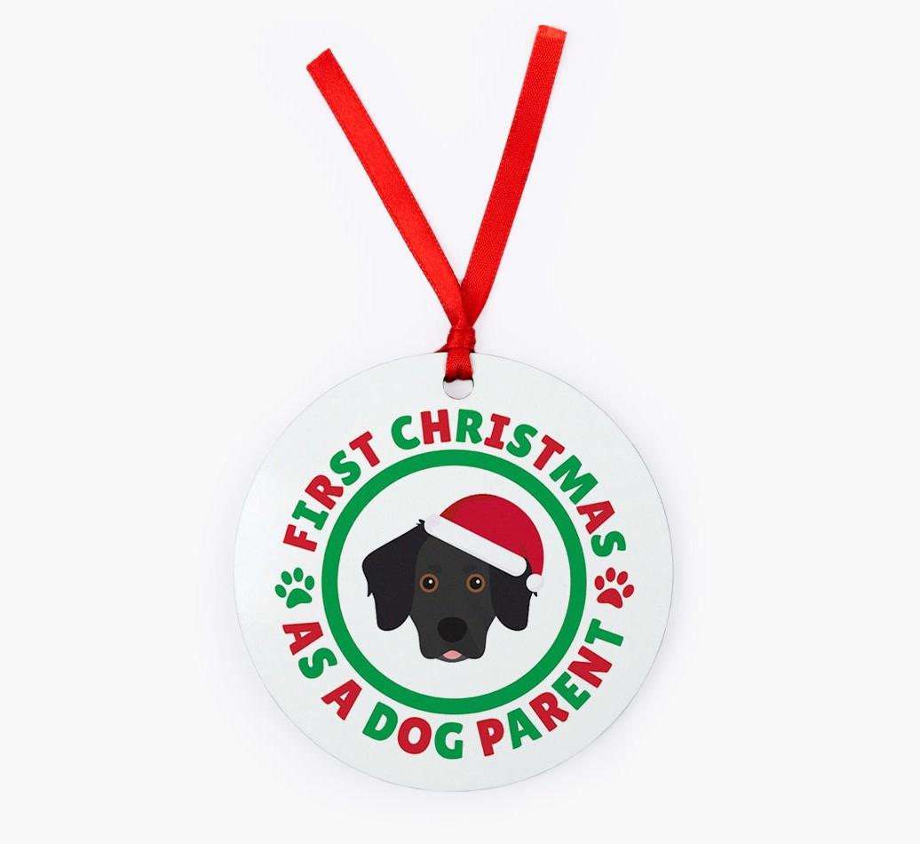 'Dog Parent' - Personalized {breedFullName} Christmas Decoration