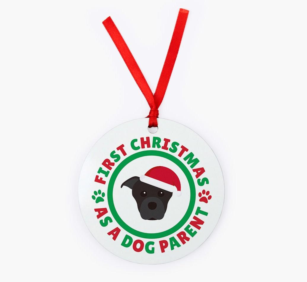 'Dog Parent' - Personalized {breedFullName} Christmas Decoration