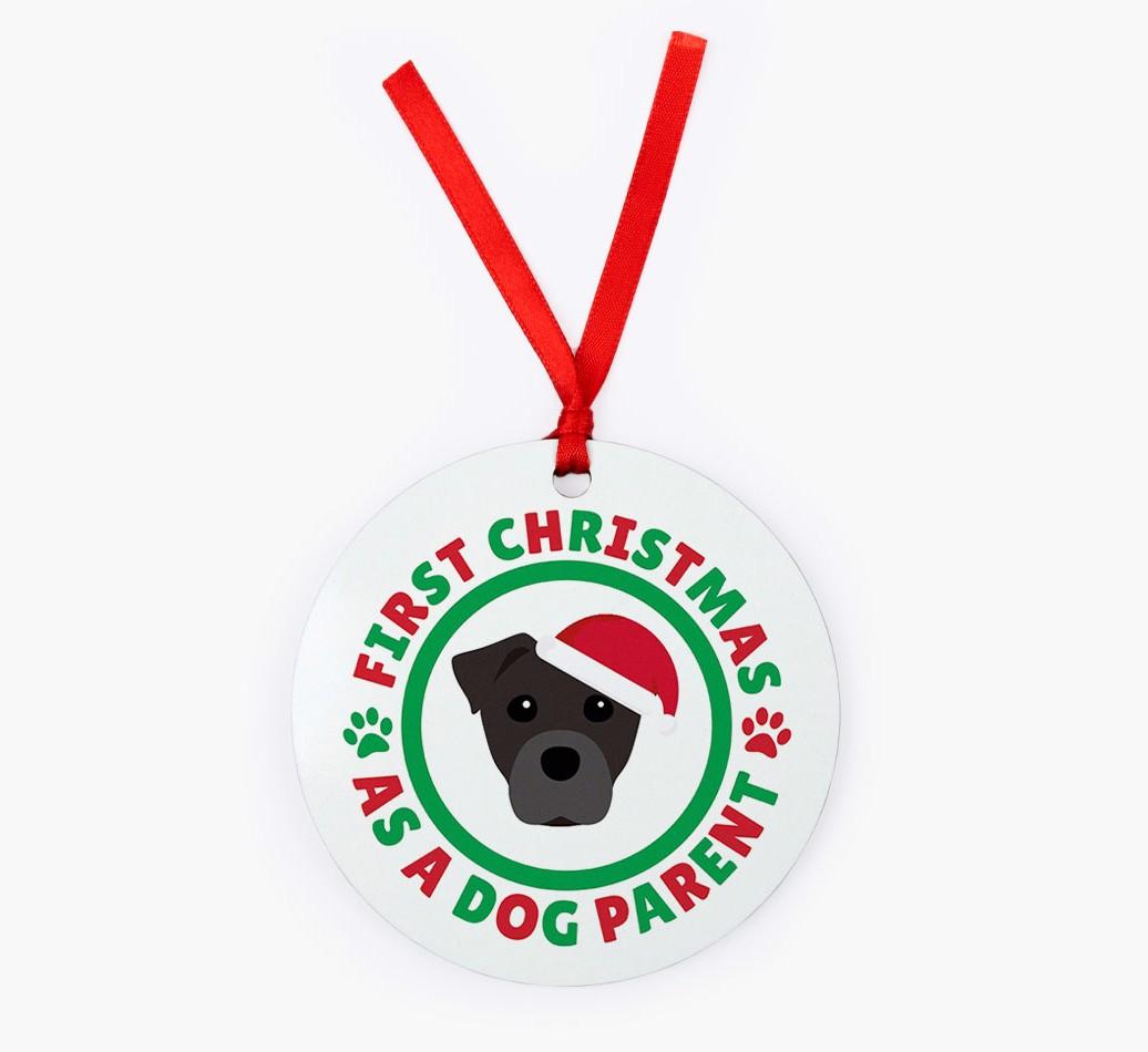 'Dog Parent' - Personalized {breedFullName} Christmas Decoration