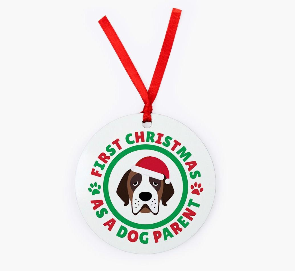 'Dog Parent' - Personalized {breedFullName} Christmas Decoration