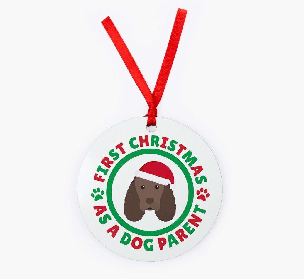 'Dog Parent' - Personalized {breedFullName} Christmas Decoration